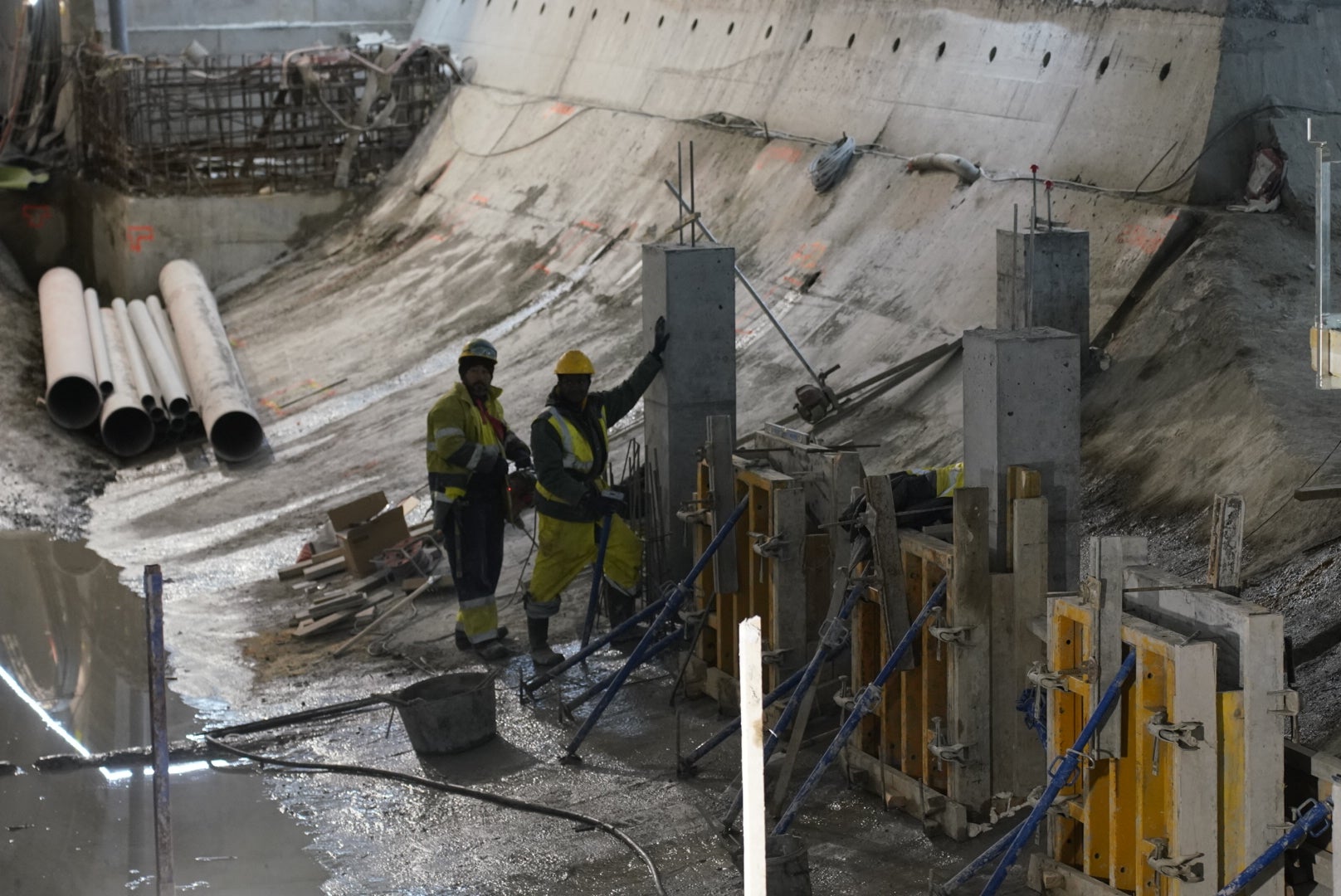 Así está ya la estación del Topo Centro - La Concha