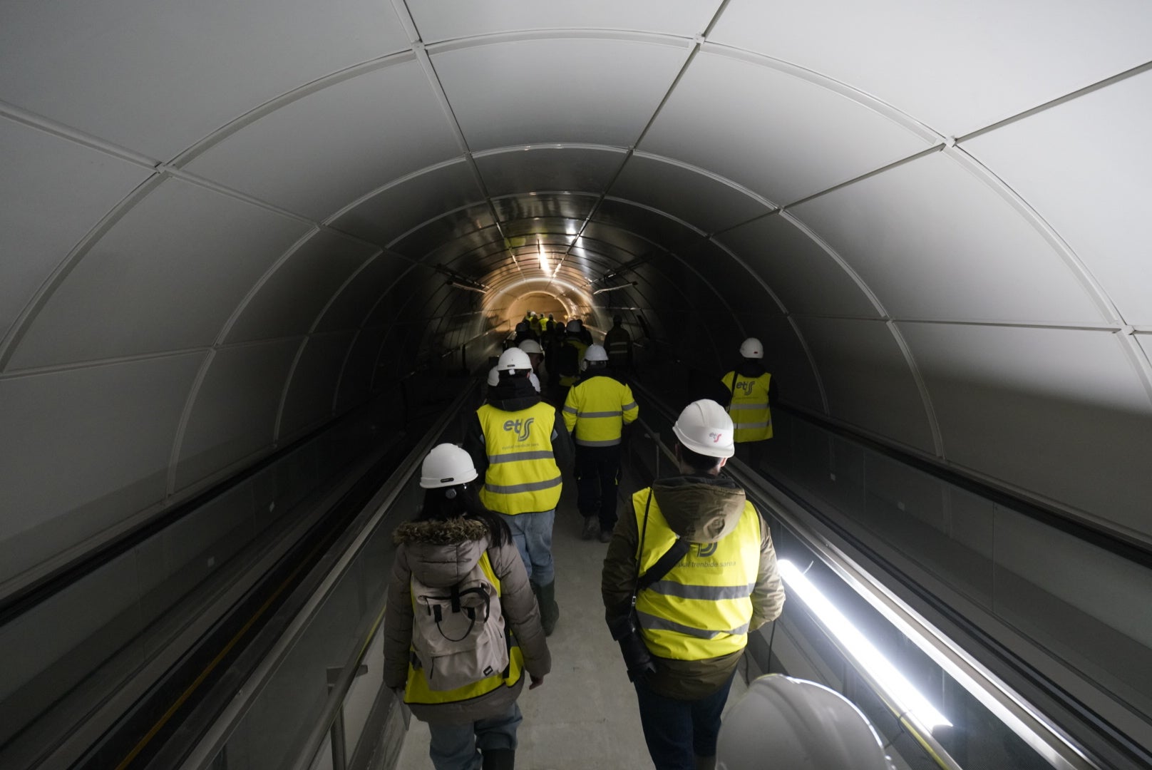 Así está ya la estación del Topo Centro - La Concha