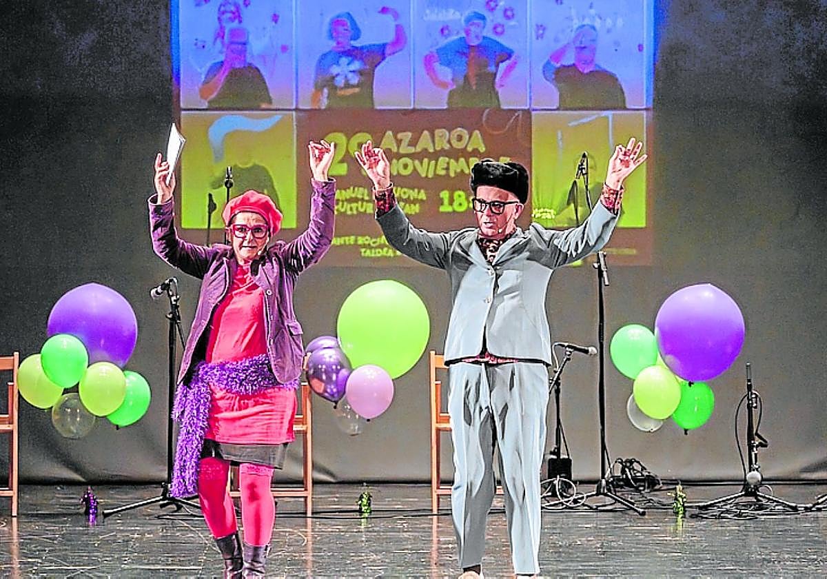 La casa de cultura fue un gran escenario en el que disfrutaron los miembros de Jalgune, así como el resto de público asistente.