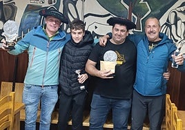 Aurtengo txapelketako irabazleak eta finalistak.