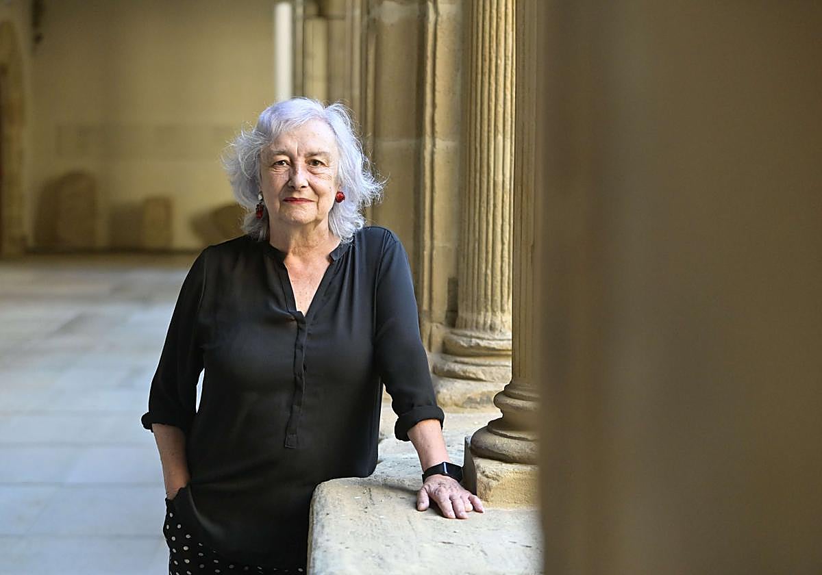 Arantxa Urretabizkaia, elkarrizketa batean.