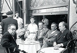 Una imagen posterior de la terraza del café Txoko, en el Boulevard.