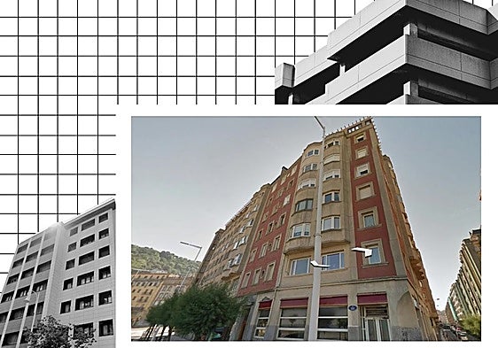 La moda de los 'edificios cebra' se instala en Gipuzkoa