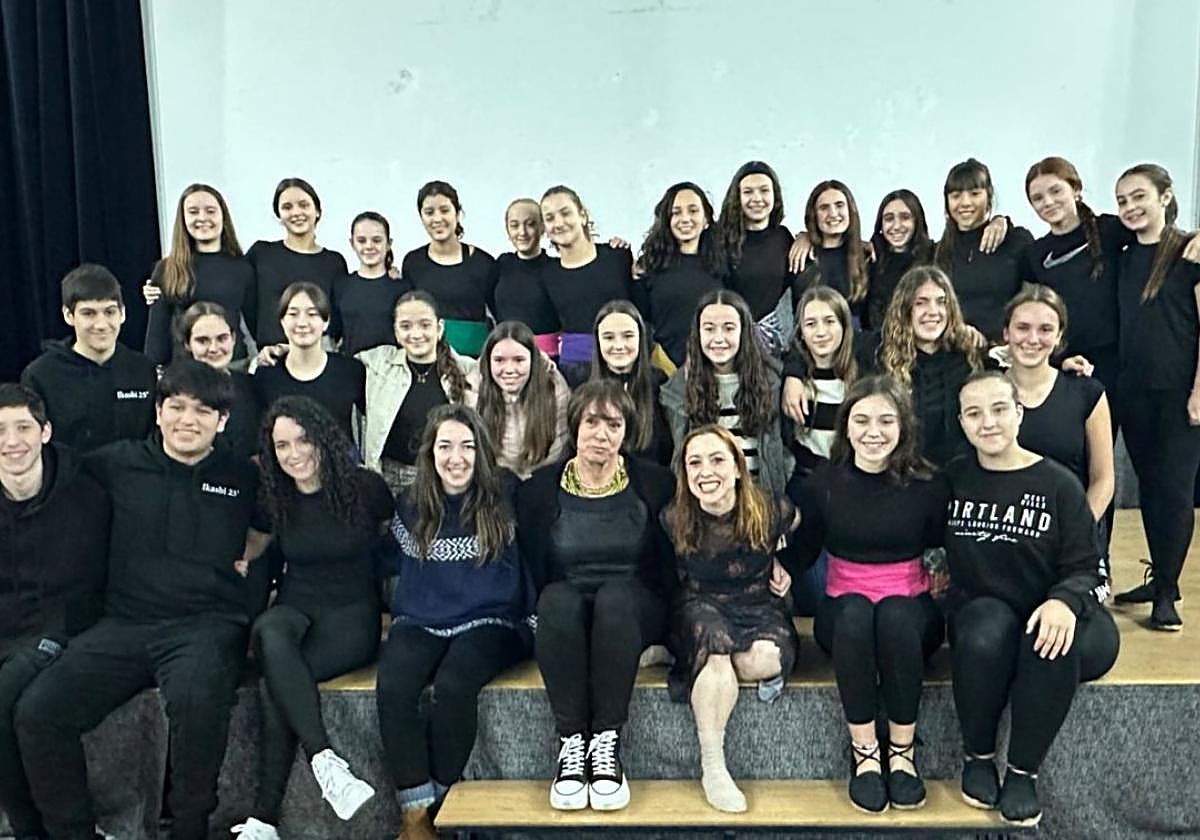 Alumnos participantes en la presentación realizada el año pasado.