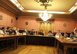 Instantánea del pleno ordinario celebrado el pasado martes.