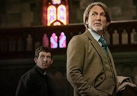 Josh O'Connor y Daniel Craig, en la película.