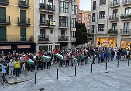 Imagen de las concentraciones que llevan a cabo en Zubimuzu.