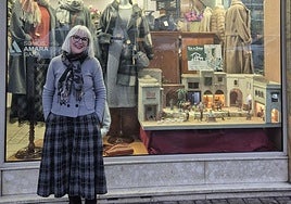 Ana María Ruiz, de la boutique Kaixo de la avenida Isabel II de Amara.