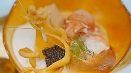 Bogavante y caviar, un auténtico lujo de receta