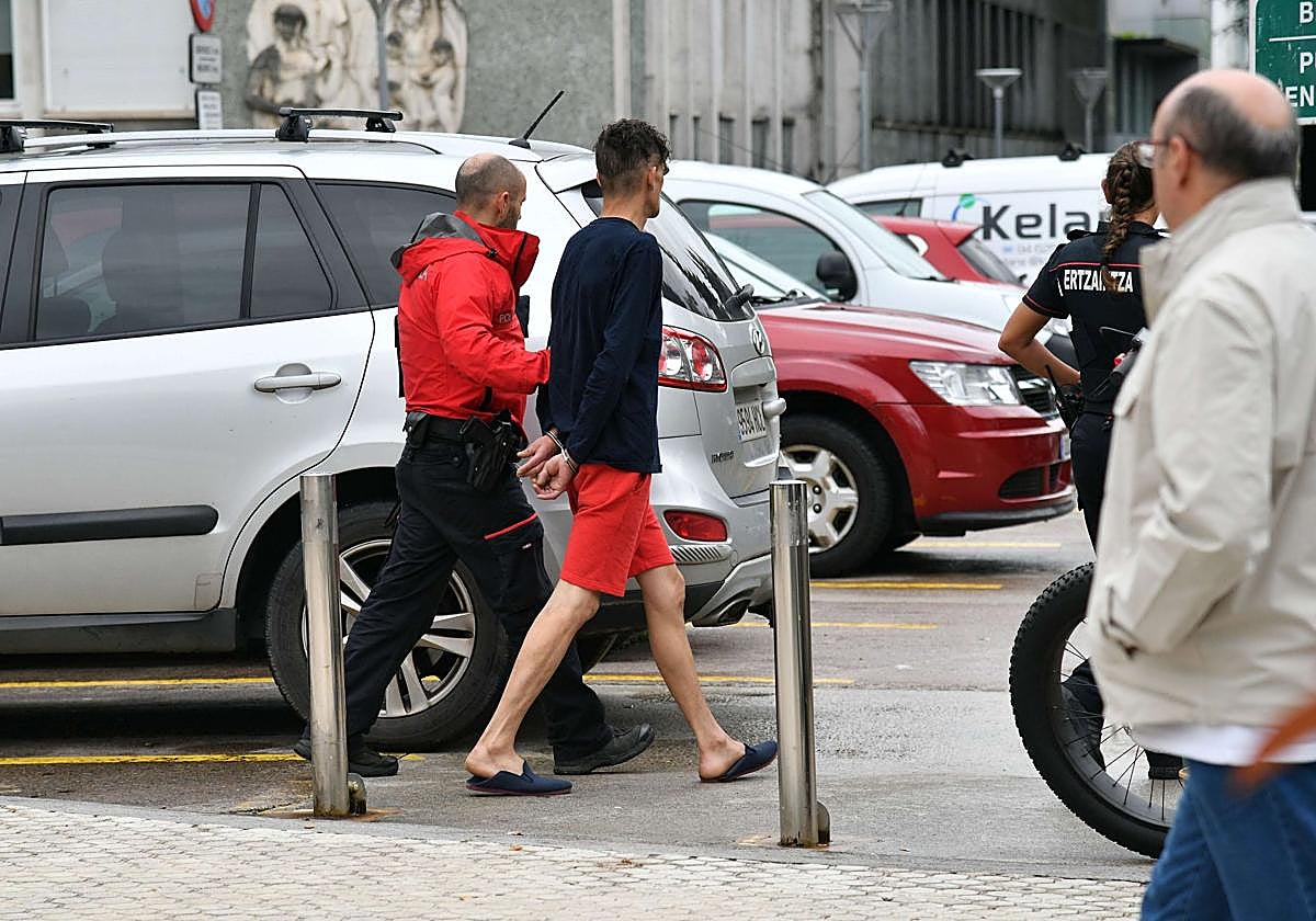 La Ertzaintza, con un detenido en Donostia
