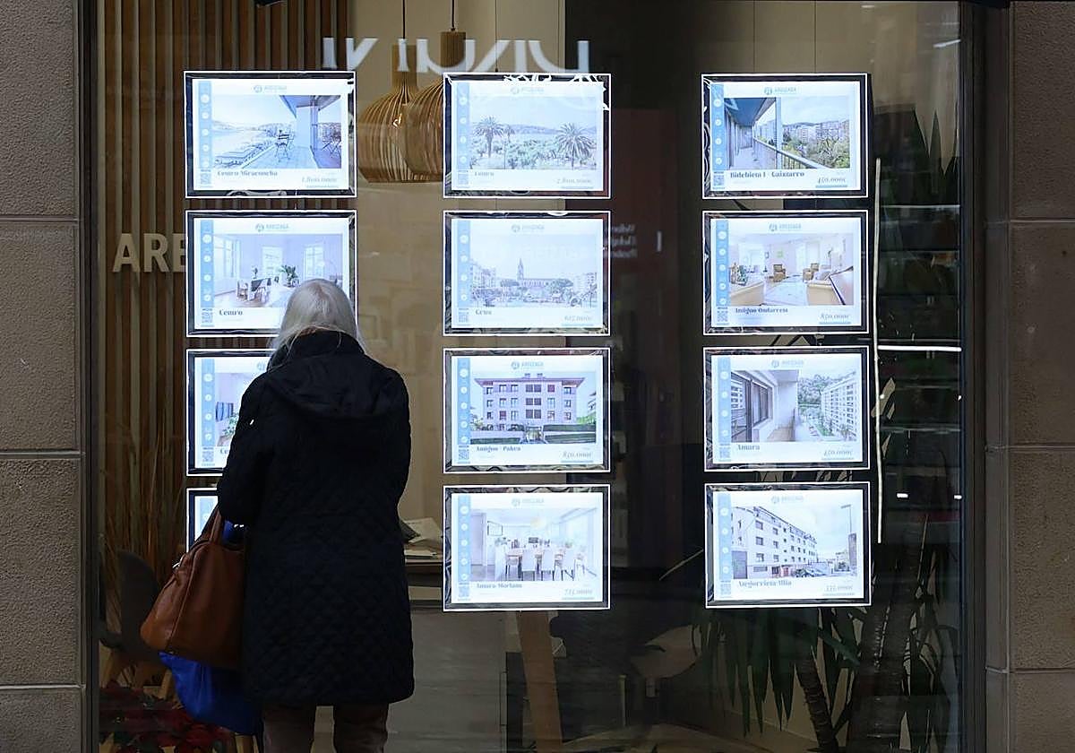 La preocupación de los vascos por la vivienda se dispara y marca el nivel más alto de la historia