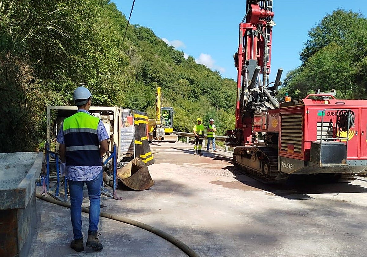 Las obras se están desarrollando entre Doneztebe y Sunbilla