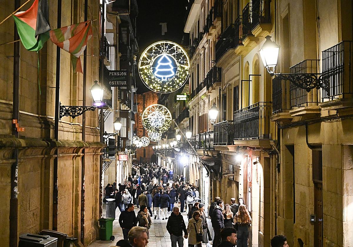 Los hechos se produjeron en la Parte Vieja de Donostia.