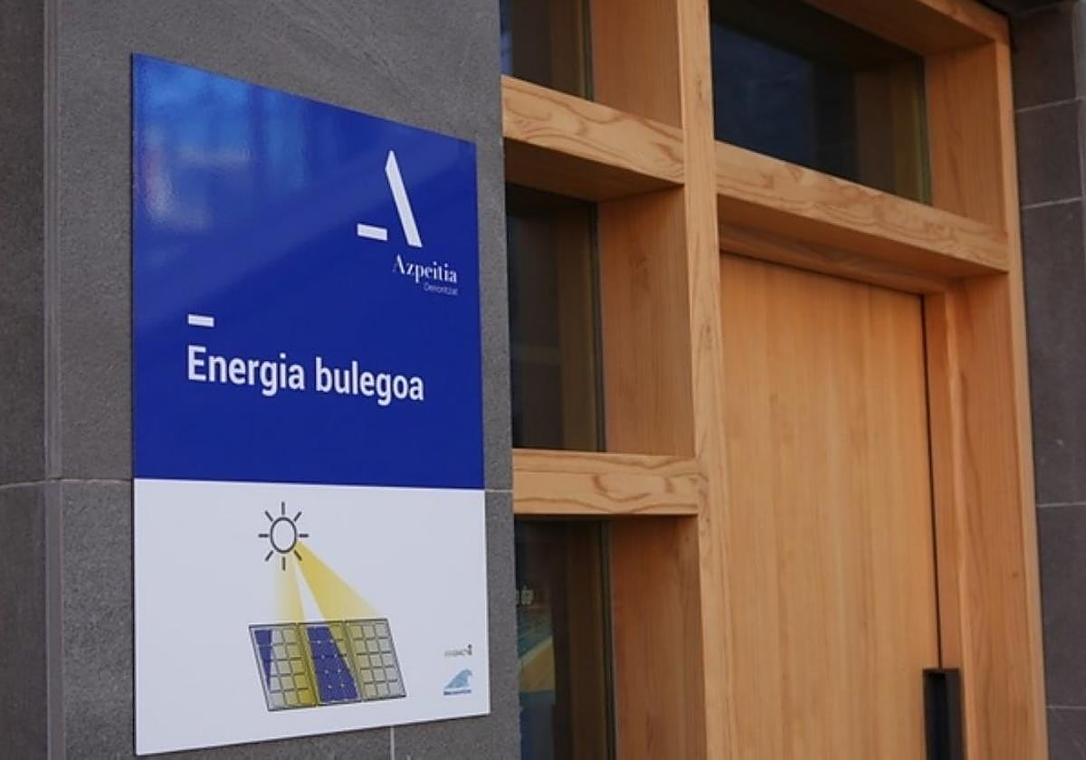 Frontoi Txiki alboan dago Energia Bulegoa.