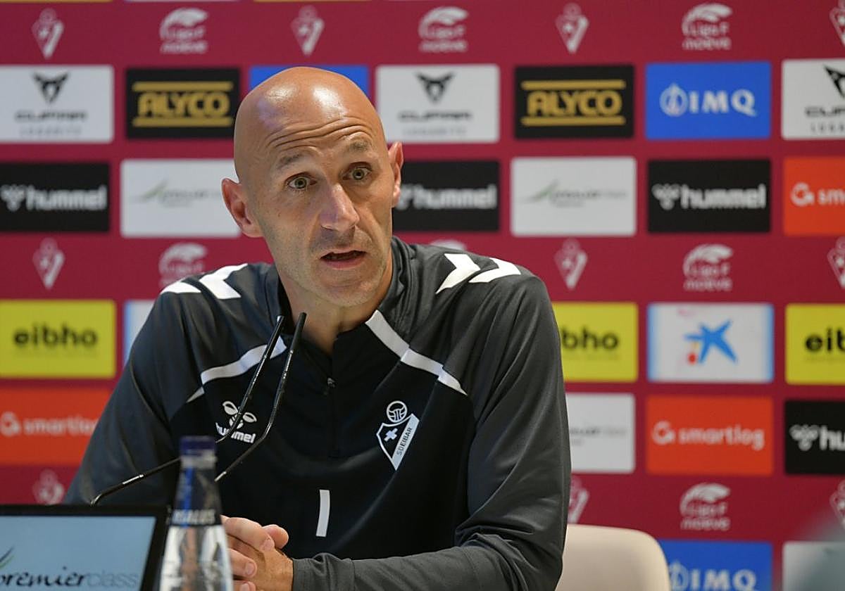 Iñaki Goikoetxea subrayó la importancia del partido de este domingo ante un rival directo contra el que puntuar será clave.