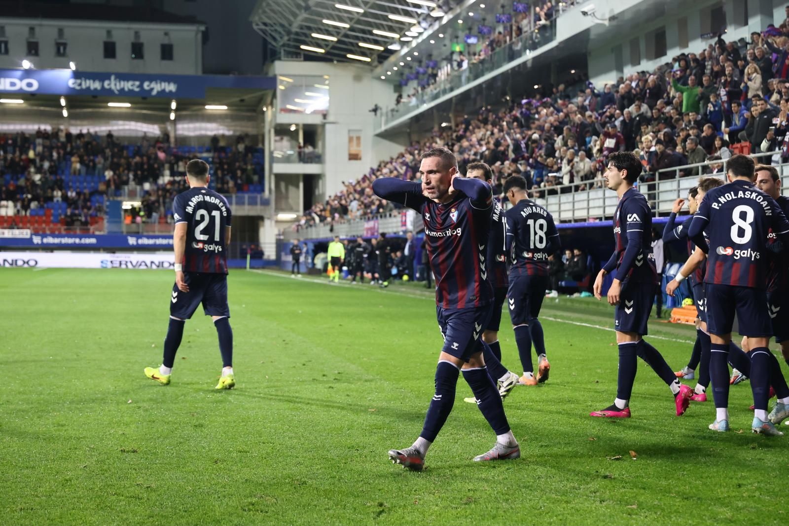 El Eibar 1 - Cultural 2, en imágenes