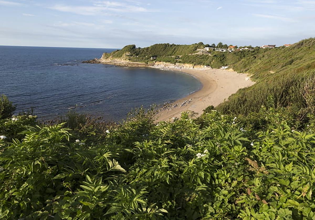 Playa de Lafitenia de San Juan de Luz.