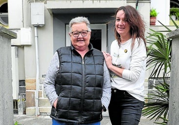 Inseparables. Behija y Lejla Oruc, juntas en Ordizia.