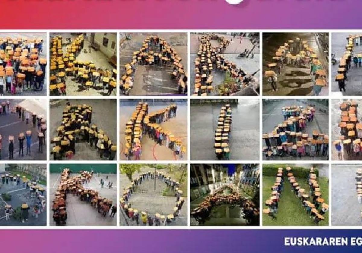 Euskararen Eguneko mosaiko erraldoia