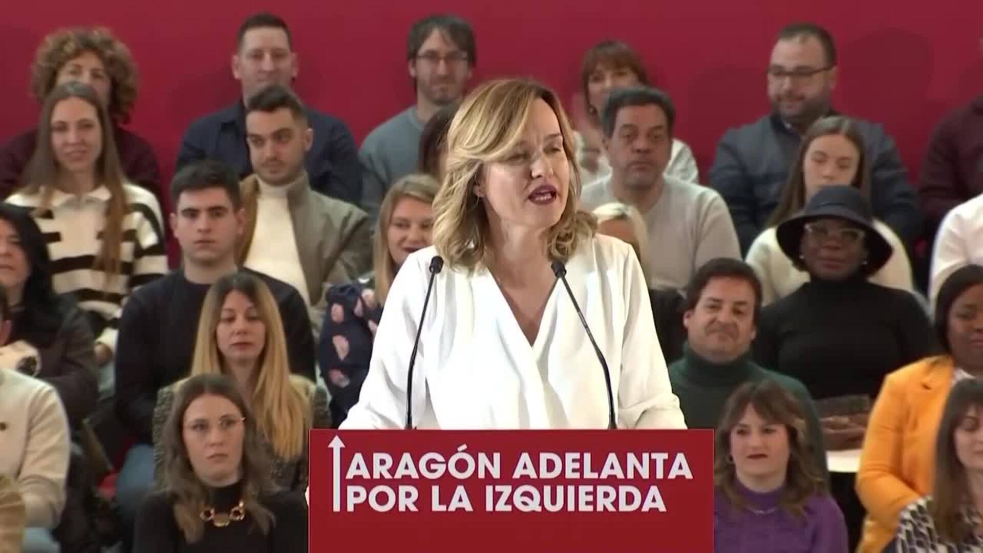 Alegría (PSOE) dice que Feijóo hace oposición "como pollo sin cabeza"