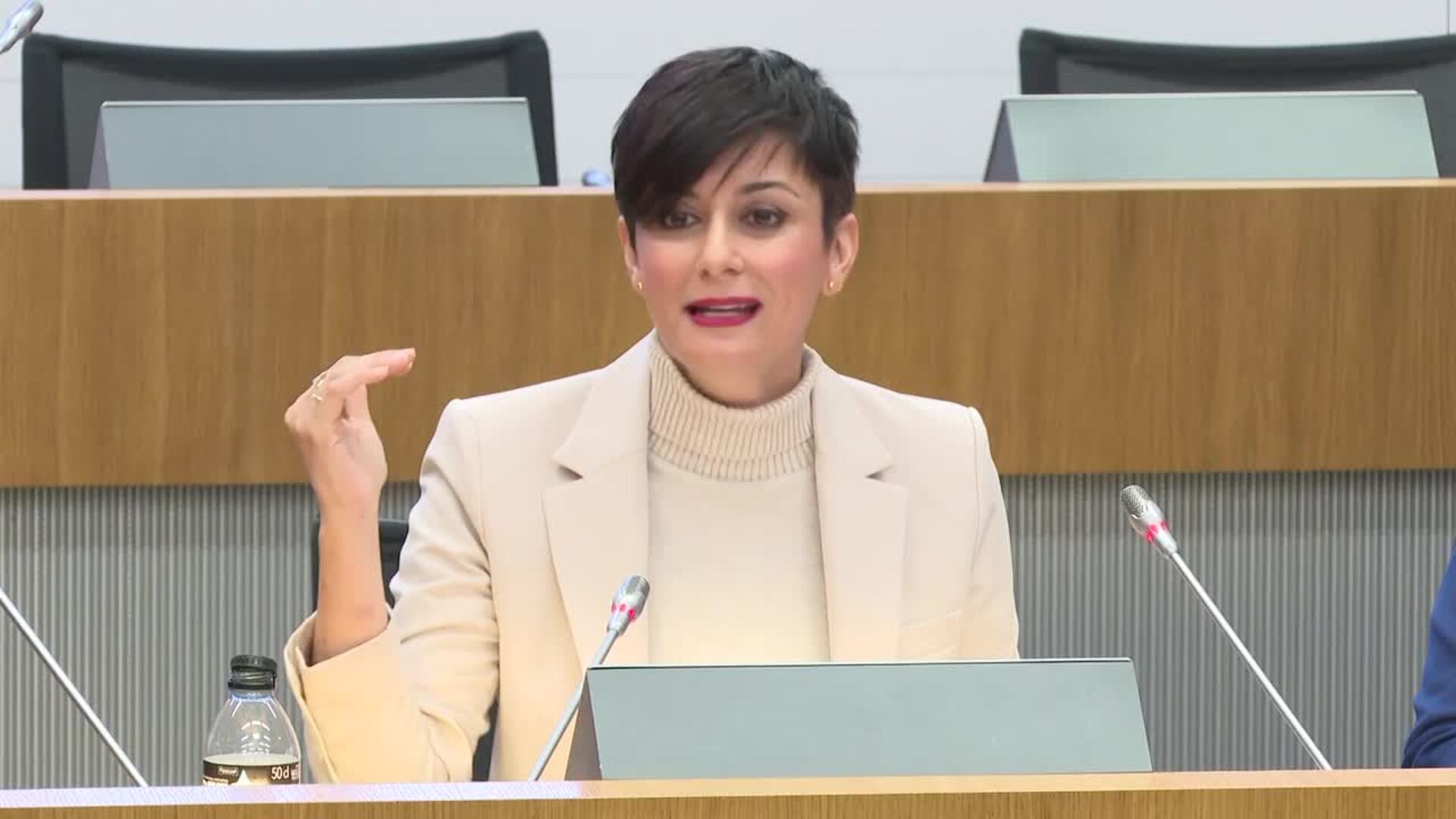 Isabel Rodríguez asegura que se están creando más viviendas que hogares