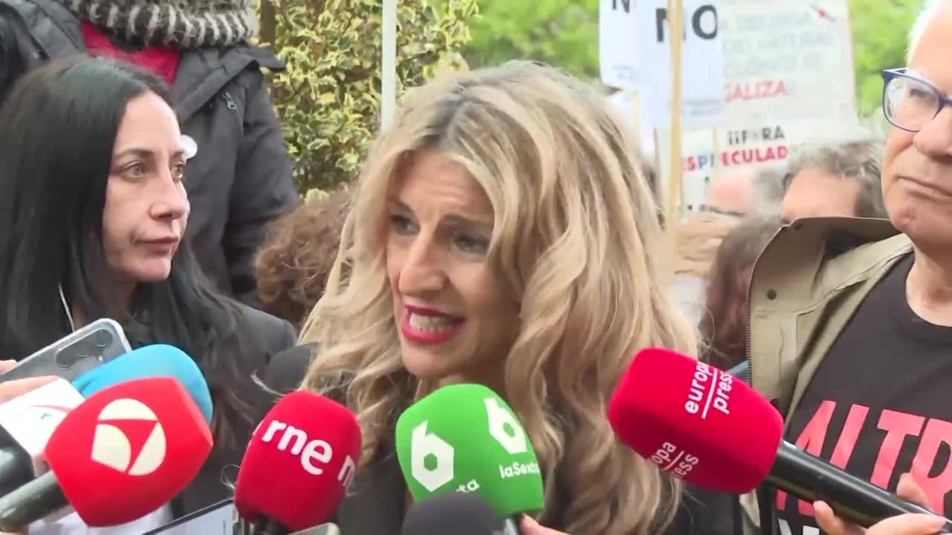 Díaz traslada su deseo de que el nuevo Papa "siga la estela del Papa Francisco"