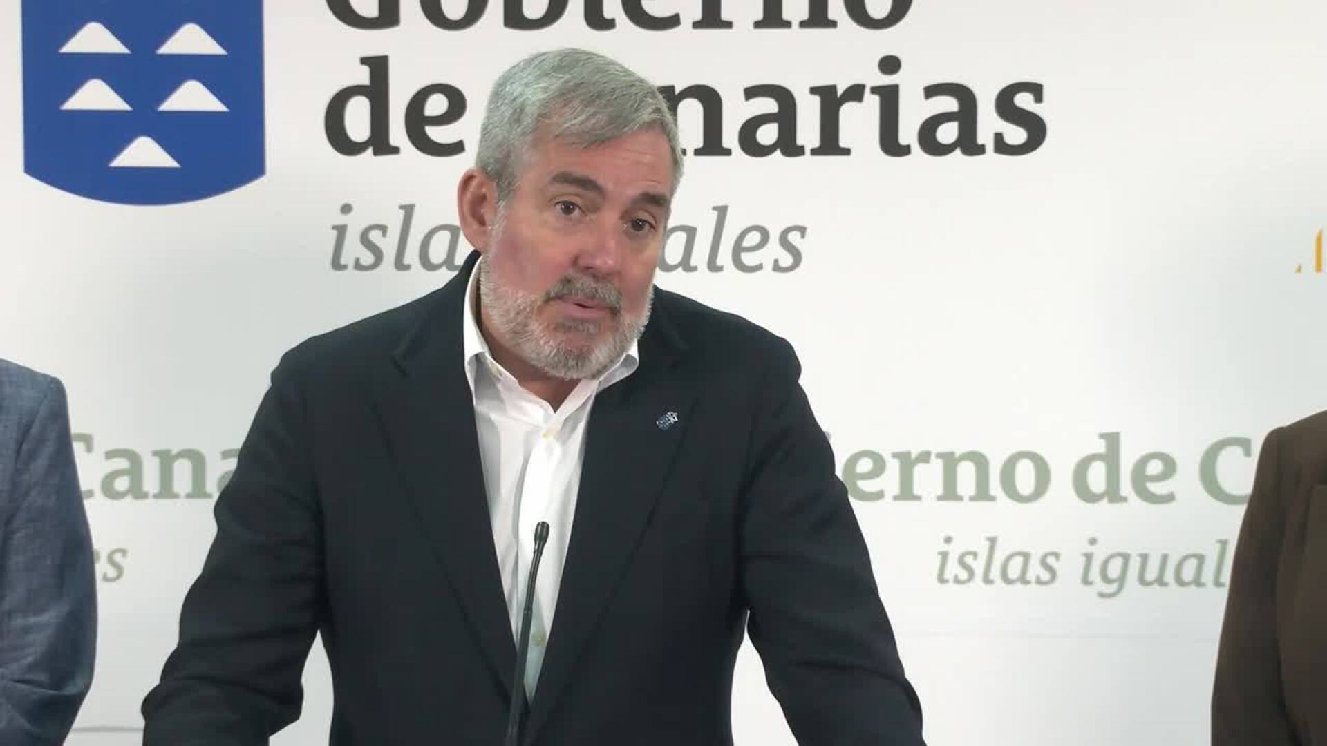 Canarias espera que la "batalla" por la dimisión de Mazón "no" afecte a la reconstrucción