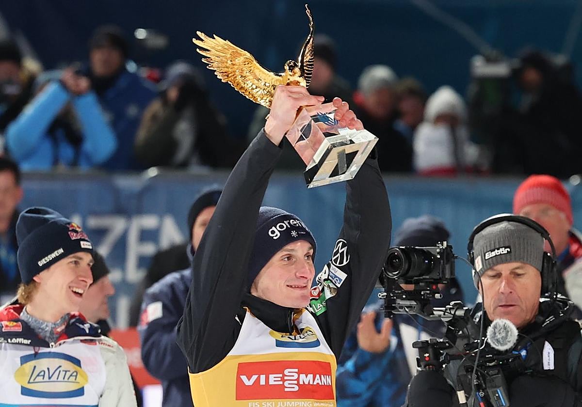 Domen Prevc: Cuatro Trampolines Champion 2024