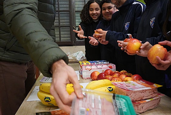 Hamaiketako solidario en La Asunción