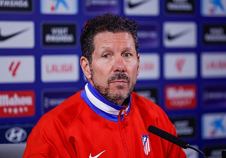 'Cholo' Simeone: «La final será diferente al partido de mañana; la Real compite muy bien»