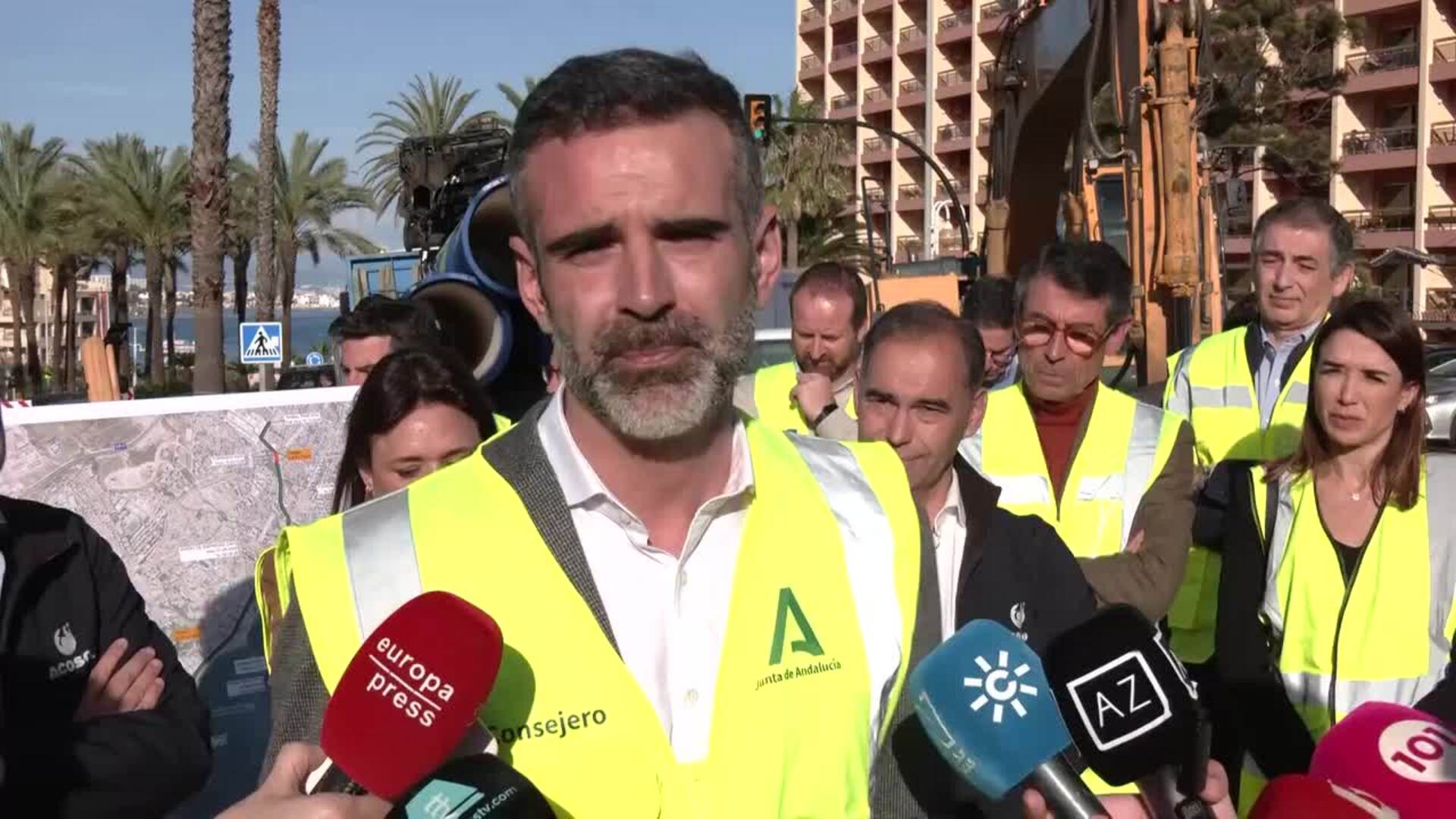 El nuevo tramo de la Autovía del Agua entre Benalmádena y Torremolinos ...