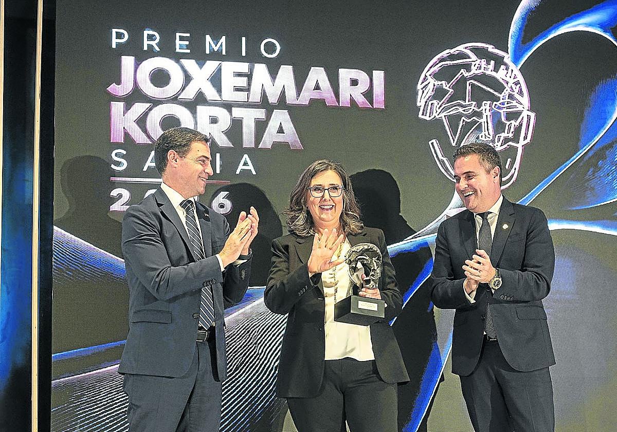 Amaia Susperregui resalta la fortaleza de la industria vasca al recibir ...