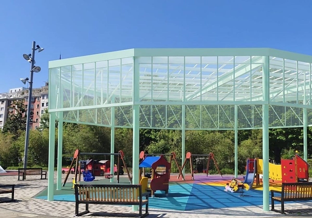 La cubierta traslúcida para el parque de Araba se construirá el año que viene
