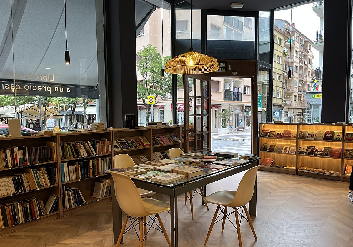 Libros a partir de 2,40 euros y compra de ejemplares a 0,25: el modelo 'low cost' de lectura de Re-Read llega a Irun