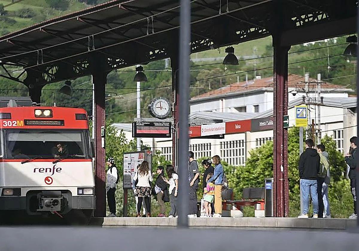 Nuevos cortes en Renfe entre Beasain y Tolosa el fin de semana