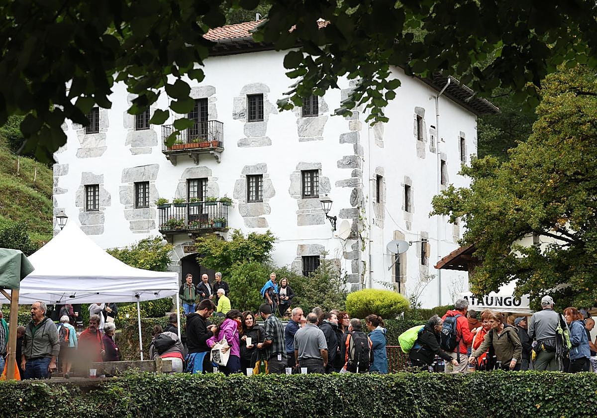 Artikutza vuelve a llenarse por el día de San Agustín