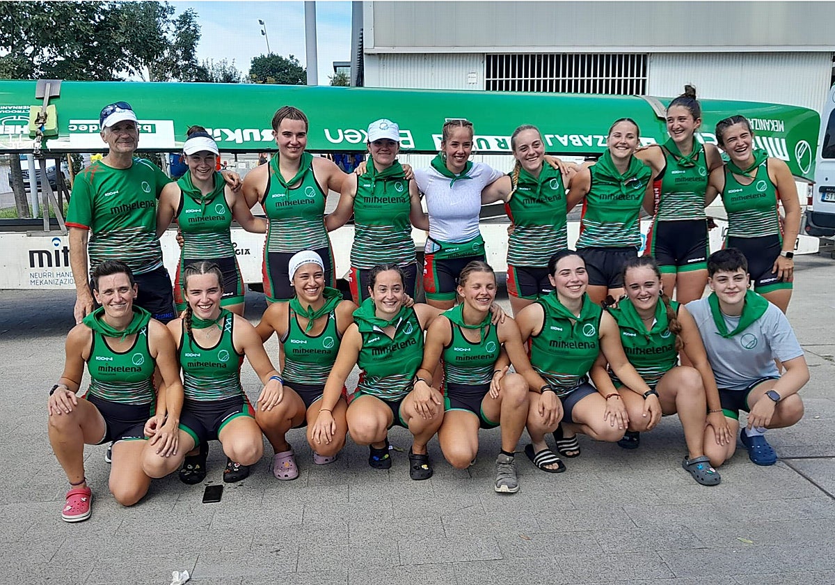 Gran trabajo el realizado por la trainera Maialen esta temporada