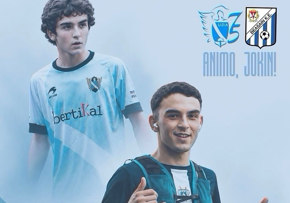 '¡Ánimo Jokin!', el derbi futbolístico de este domingo en Ibarra se tiñe de solidaridad