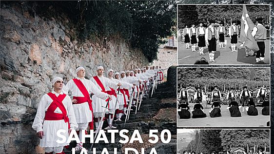 Sahatsa dantza taldeak 50. Urteurrenaren jaialdia aurkeztuko du larunbatean