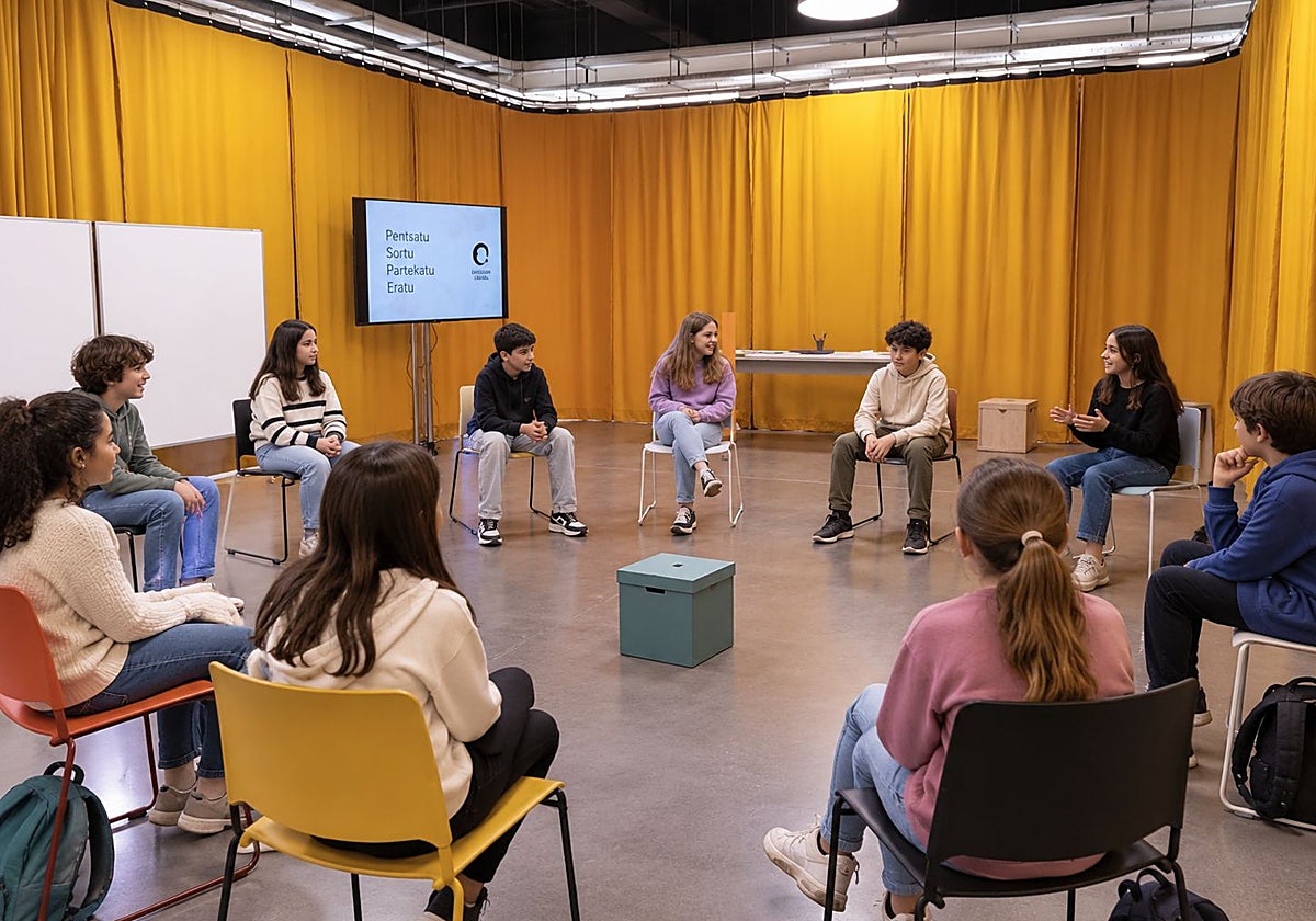 Filosfiaren Plaza vuelve para que los jóvenes hablen y reflexionen
