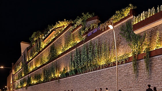El muro de San Bartolomé en Donostia se transformará en un gran jardín vertical en primavera de 2028