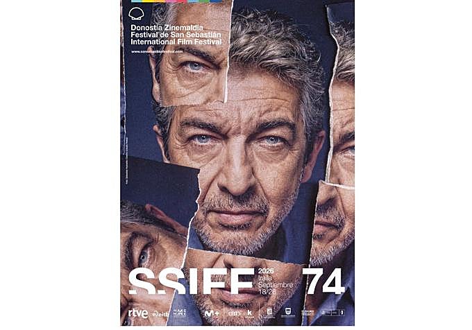 Cartel de la 74 edición del Festival de Cine de San Sebastián.