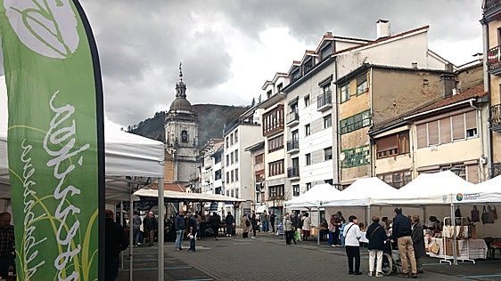 Elgoibar Lagun Taldea ofrecerá en la feria de este sábado pintxos de un cerdo que asará durante toda la noche del viernes