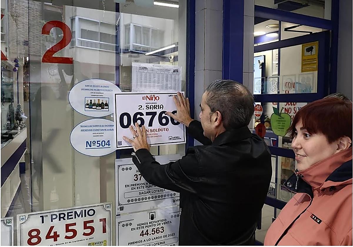 El sorteo del Euromillones deja un pellizco en San Sebastián