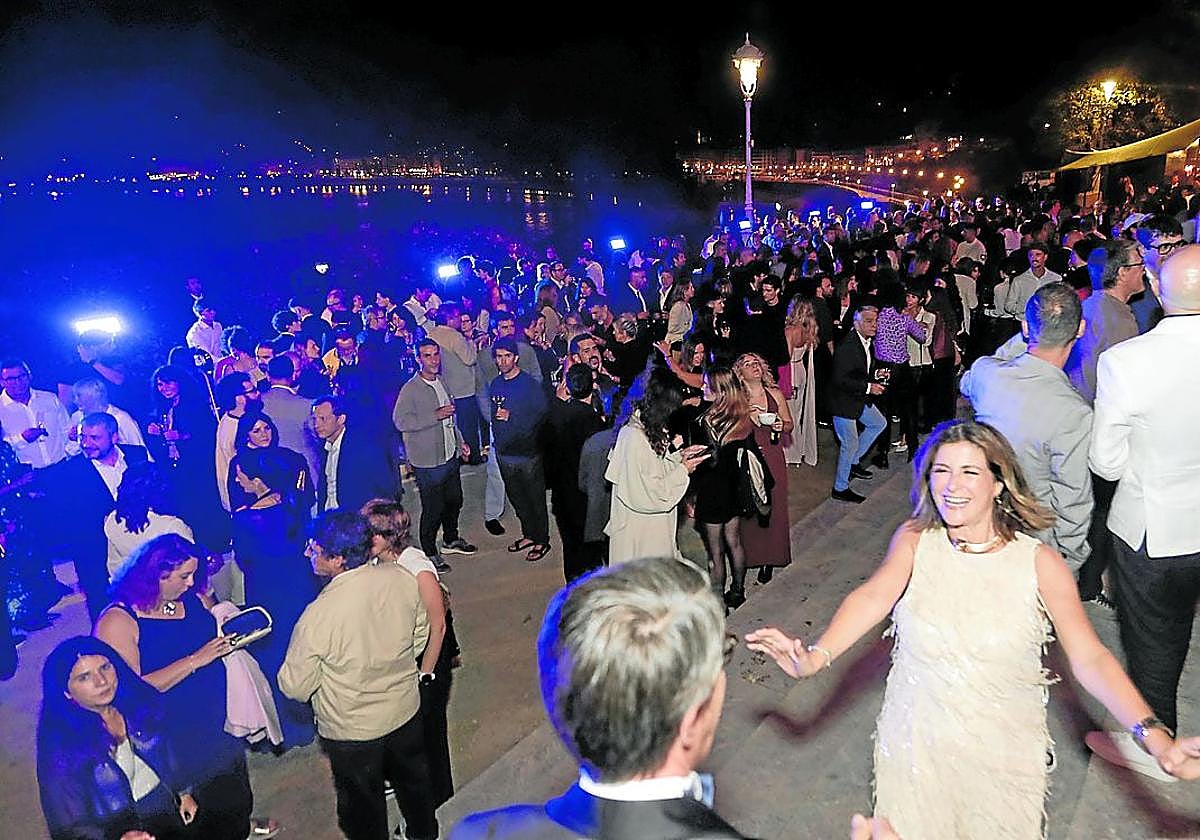 Gran fiesta en el Palacio Miramar