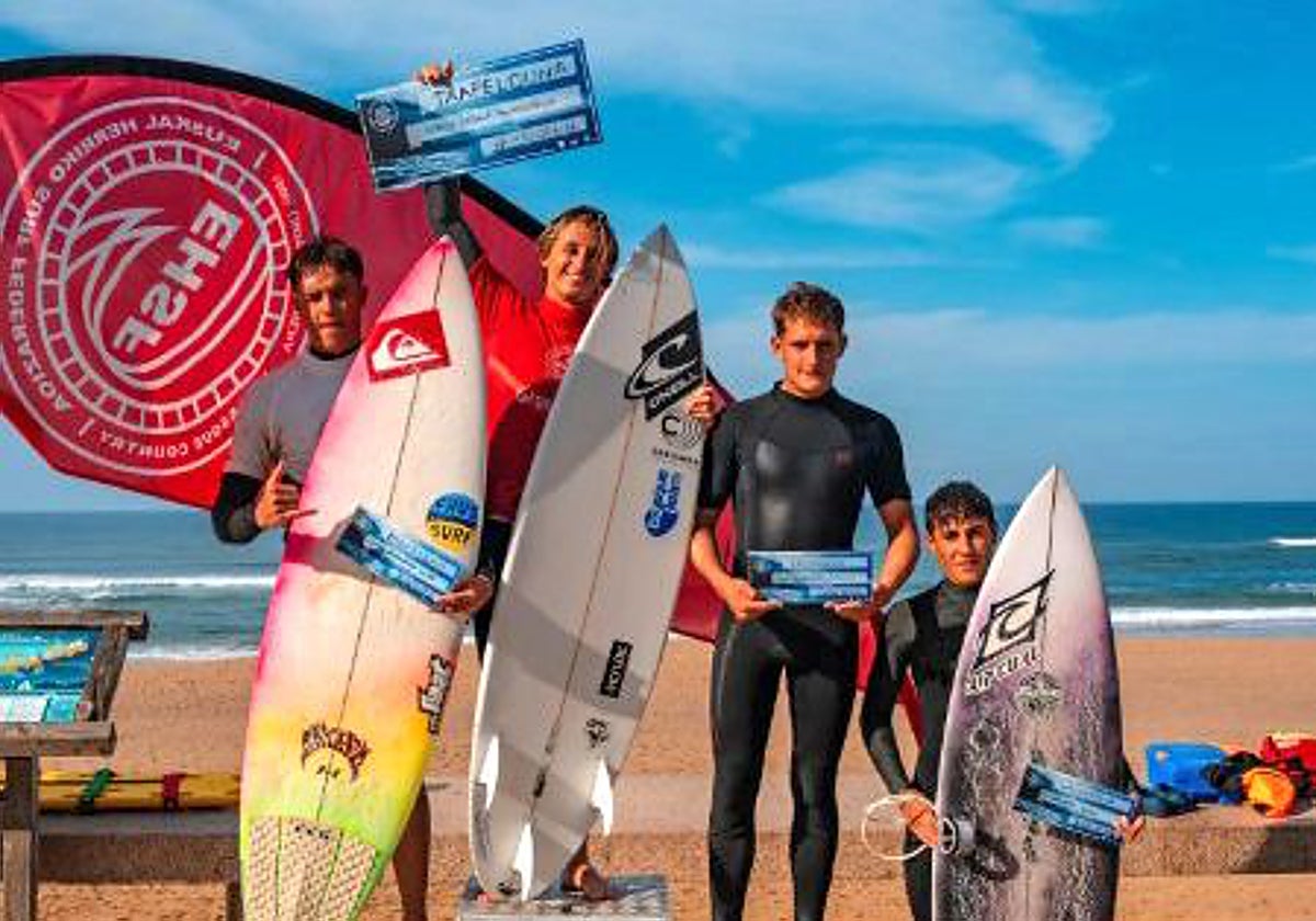 Ruben Vitoria se mete en la lucha por el Euskalsurf Surf Zizkuitua 2026