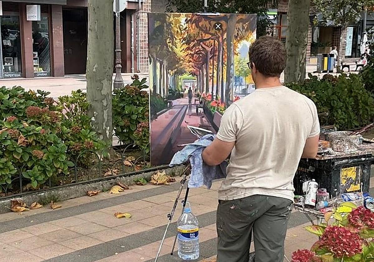 El Concurso de Pintura al Aire Libre vuelve el domingo a pintar los distintos rincones de Beasain