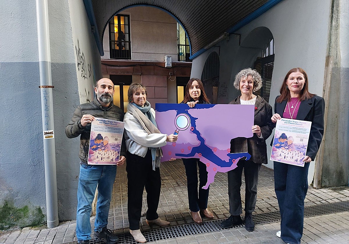 El Ayuntamiento comienza a elaborar un «mapa morado» de Pasaia