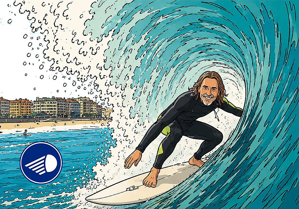 En memoria de Asier Arretxea, veterano surfista de la Zurri, recientemente fallecido