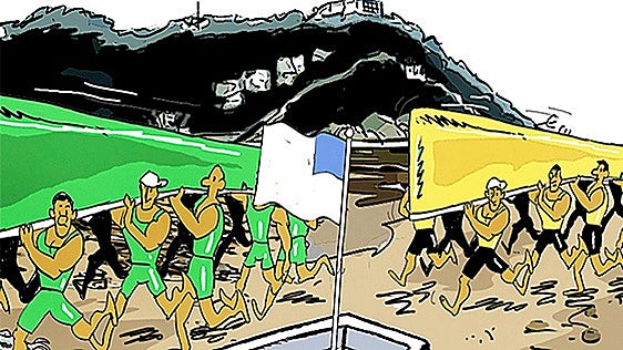 Txanpa final en la primera jornada de regatas con MAREAS VIVAS
